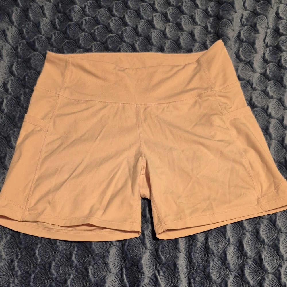 Dragon Fit Pastle Pink Shorts Size XL